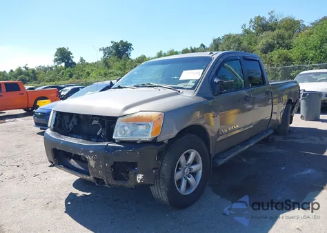2008 Nissan Titan Se from USA, damaged, VIN 1N6BA07G18N336048